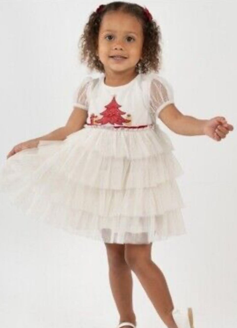 Rare Editions Christmas Dress Set Size 12 M